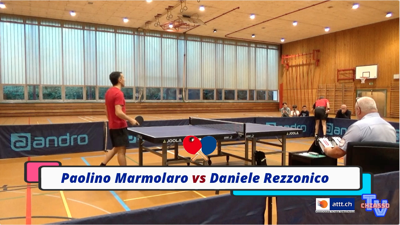 'Bar Sport - Finale "singolare D" tennis tavolo: Paolino Marmolaro VS Daniele Rezzonico' episoode image
